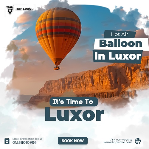 hot air balloon in luxor